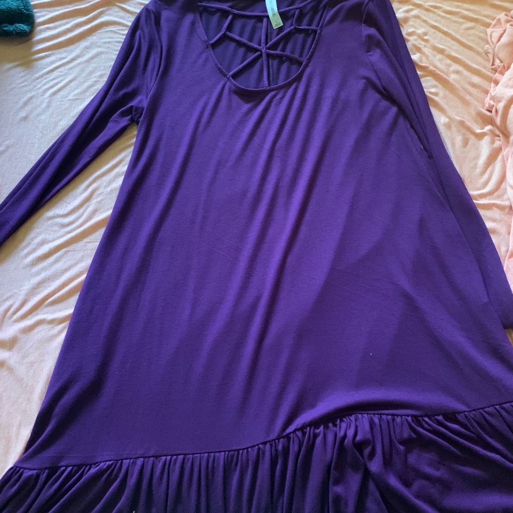 NWOT purple dress